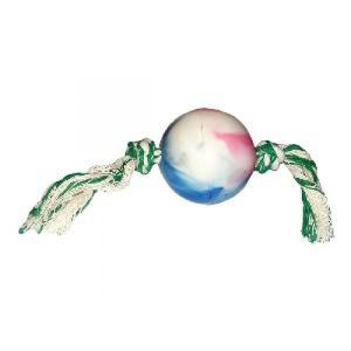 BOLA MINI MARMORIZADA C CORDA 190MM