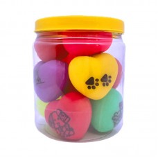 12233 - POTE BRINQUEDO CORACAO C 12UN 60MM