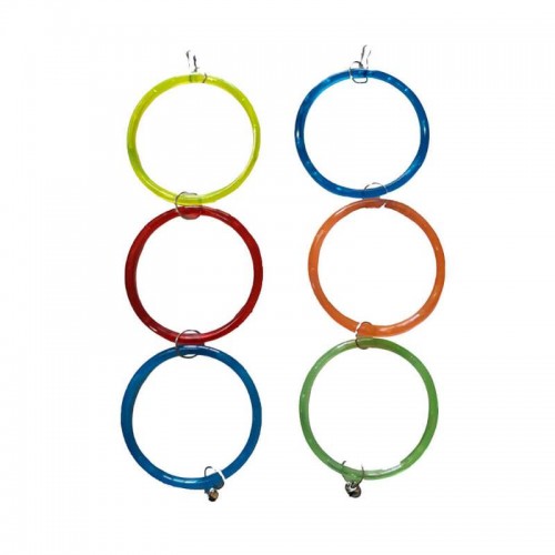 BRINQUEDO ARGOLA G PASSAROS 10X35CM