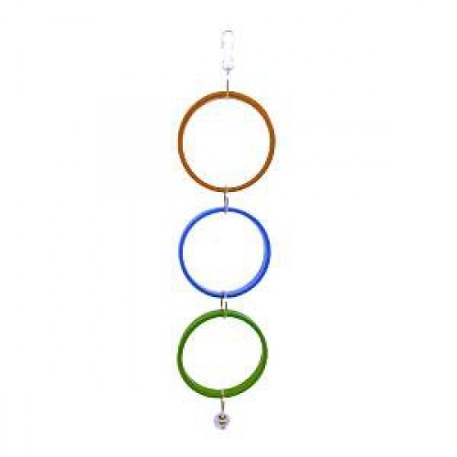 BRINQUEDO ARGOLA P PASSAROS 6X20CM