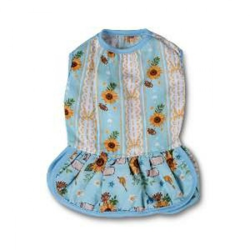 VESTIDO FLORAL LUXO CAES GG 29CM