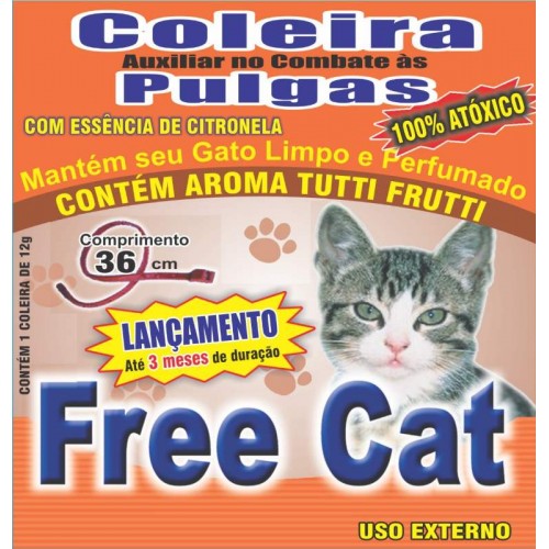 COLEIRA ANTIPULGAS GATO